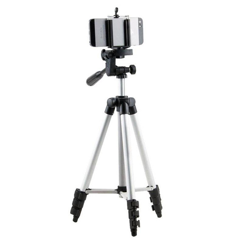 Stativ 1/4" 103cm | Handyhalterung | Hülle | Z14-Schwarz