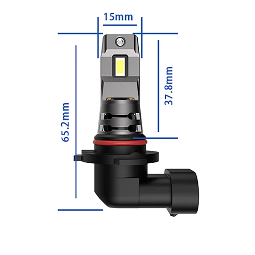 Set Glühbirnen HB4 | LED-Fernlicht | LED-Abblendlicht | Starke Autolampen | I7S-HB4