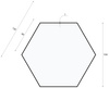 LED-Pendelleuchte | 120 W | vollflächiger Hexagon | aluminium | flimmerfrei CCD | Ø 120x6 cm | LPL-003