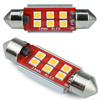 LED-Autolampe C5W 6 SMD 3535 CAN BUS orange