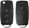 Schlüsselgehäuse für VW, Skoda, Seat | Ersatz-Fernbedienung für Auto | VM-T5-POLO