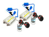 H9 H11 HID Lampen Scheinwerfer Nachrüstsatz Set | Xenon-Brenner kit und Xenon-Licht Ballasts | HID Vorschaltgerät SLIM AC 55W