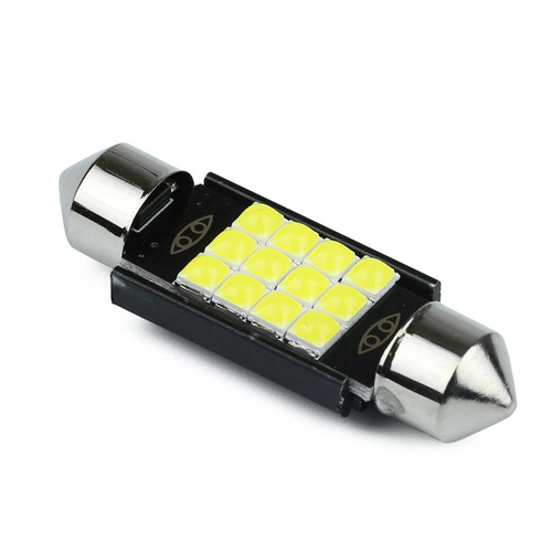 C5W 39/41mm 12 LED SMD 3030 3D Auto Glühbirne | KFZ Beleuchtung