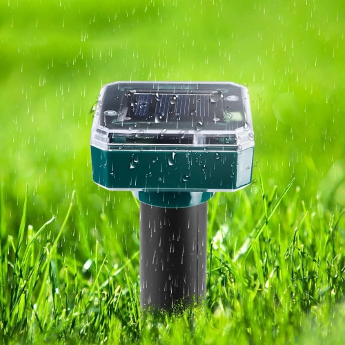 Tierschreck zum Einstecken | Solarbetrieb | 2 Stück | YSJ-1265-BLACK