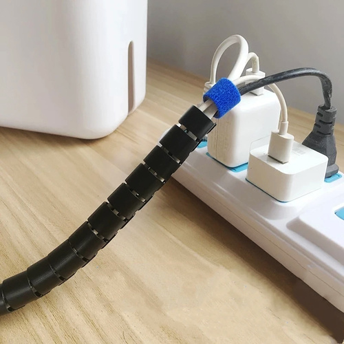 Kabelkanal, Kabel- und Leitungsorganizer | 2,6 m | schwarz | CRG-002-2.6M