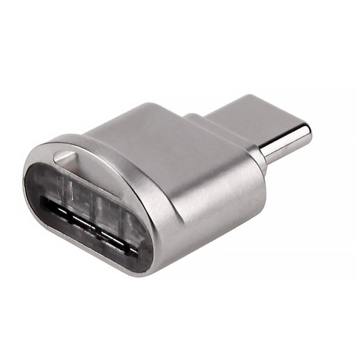 Speicherkartenleser microSD | Aluminium | CR-030
