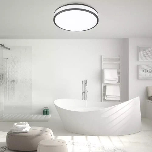 LED-Aufbaupanel | 24 W | schwarz | CRT-24W-BLACK