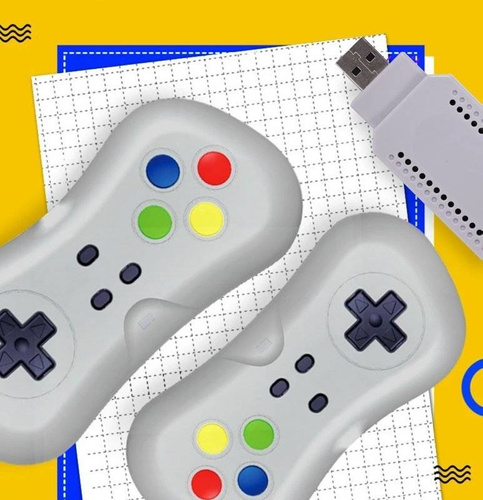 Retro-Spielkonsole | 620 Spiele, HD 720p, USB-Dongle | RS-32