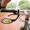 Fahrradspiegel für den Lenker | Linker Rückspiegel für Roller | Schwenkspiegel |HSJ-210