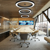 Deckenpendelleuchte LED 60W | rund | Aluminium | flimmerfrei | Φ100x6 | LPL-004