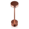 LED-Tischlampe | Moderne Nachttischlampe mit eingebautem Akku | ATL08-COPPER