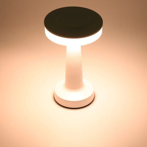 Kabellose Tischlampe | Touch-Nachtlicht mit einstellbarer Lichtfarbe | USB-Lampe | HJA14-SCHWARZ
