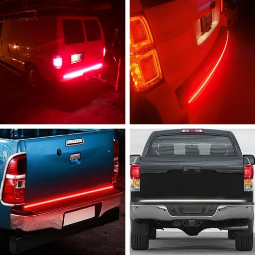 Dritte Bremsleuchte unter dem Spoiler, am Heck des Fahrzeugs | LED | 150 cm