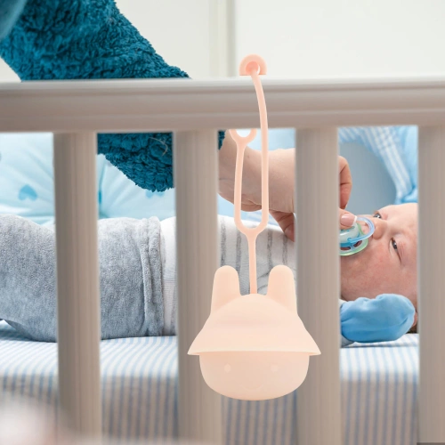 LED-Nachtlicht Kinder Silikon Hase | tragbares Nachtlicht 9 Lichtfarben | JL-502