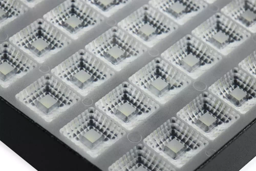 Quadratische LED-Arbeitsleuchte 45W SLIM | 30 CREE LED-Chips, IP67 | WL004-45W-25MM