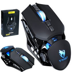 Gaming-Maus, kabelgebunden, optisch, USB | LED-RGB-Beleuchtung | 1200-6400 DPI, 7 Tasten | G530