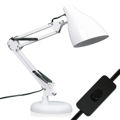 Klassische Schreibtischlampe, Schullampe E27 | Max. Leistung 40W | MT-820