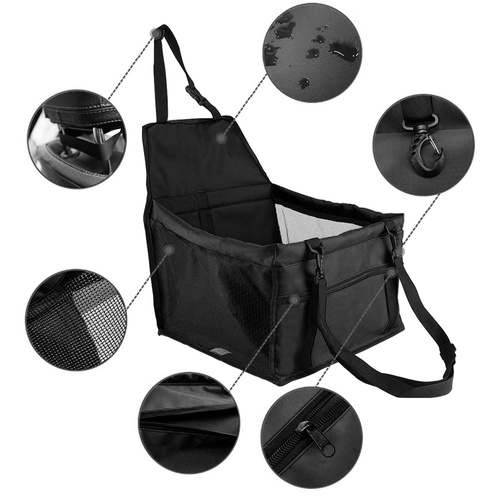 Auto-Transportbox | Korb, Schutzmatte für Haustiere | DM-004