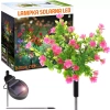 LED-Gartenleuchte Solarblume | 65 cm, 600 mAh | pink | FLD-31-PINK