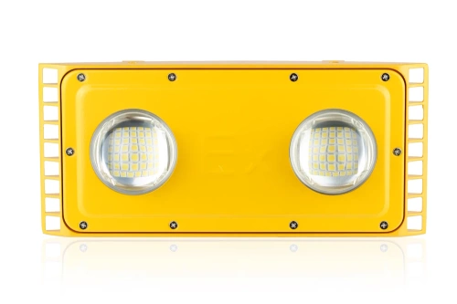 Strahler EX | LED-Lampe für explosionsgefährdete Bereiche | Explosionsgeschützte Halogenlampe | GSM-100W-GOLD