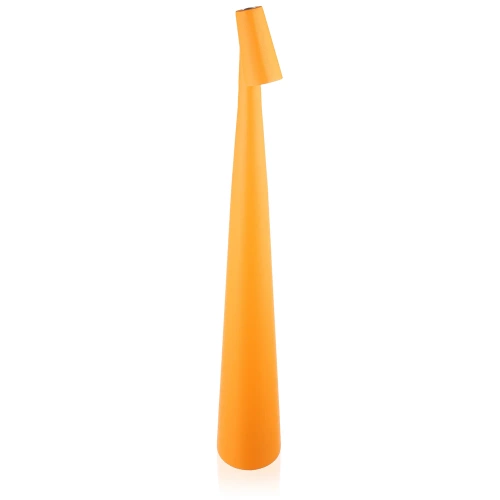 Kabellose Nachttischlampe mit eingebautem Akku | Lampe mit Touch-Steuerung | HMS-455-ORANGE | Tischlampe 43cm
