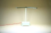 Schreibtischlampe für Kinder | LED-Schreibtischlampe mit Organizer und Handyhalterung | Schreibtischlampe mit Farbwechselmöglichkeit | TDL-126-GRÜN