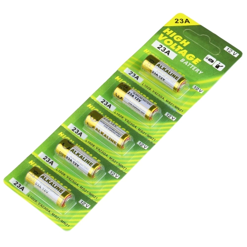 Blister mit 5 Alkalibatterien MN21 (23A) 12V | MN21