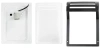Gartenlampe, Wandleuchte | IP54, E27 | Aluminium + Glas | BD-C184