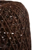 Rattan-Nachttischlampe | Stilvolle Tischlampe | ZBD-C2314-BR