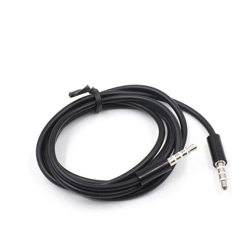 Kabel Jack | Geflecht | AC-1-1M-Schwarz