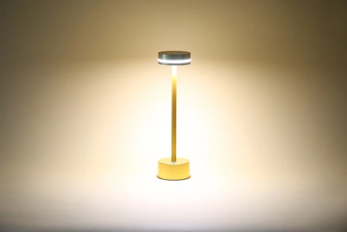 LED-Tischlampe | Moderne Nachtlichtlampe mit integriertem Akku | ATL08-GOLD