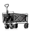 Faltbarer Reisewagen | Großer Transportwagen 100kg | Strandwagen 120L | CP01-80