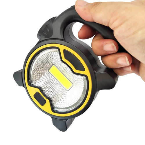 Werkstattlampe mit Griff LED + COB | 3x AA | W30