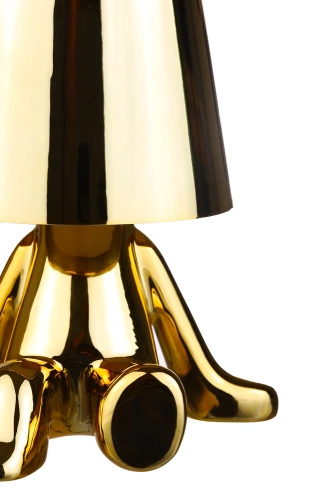 Moderne Tischlampe mit Touch-Bedienung | Nachtlicht mit integriertem Akku | HJA23-D-GOLD