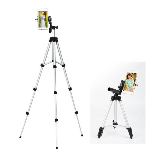 Stativ-Set | 103 cm | 1/4"-Gewinde | Bluetooth-Fernbedienung | Smartphone-Halterung | Tragetasche