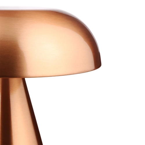 Tischlampe mit integriertem Akku | Nachtlicht mit drei Leuchtfarben | Stimmungsvolle Lampe für Hotel, Restaurant | HJA24-COPPER