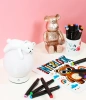 Nachtlicht mit Helligkeitsregelung | Kabellose Kinderlampe | X26-Bär