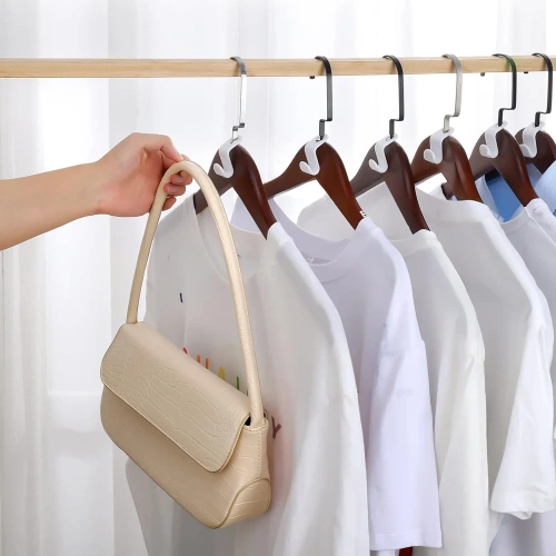 Kleiderhaken | Kleiderschrank-Organizer | Kleiderhaken | YJ-S10-WEISS