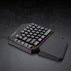 Gaming-Einhandtastatur mit LED-Hintergrundbeleuchtung, Keypad | T19