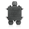 Wasserdichte Kabeldose IP68 3-polig | Elektrischer Verbinder 450 V 24 A für Kabel 3–14 mm | M686-Y