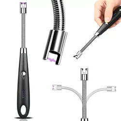 Moderne Plasma Feuerzeug | Elektrisches USB-Ladegerät Feuerzeug | JL-701B-SCHWARZ