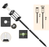 2x Solar-Gartenlampe LED | Elegante Säule 60 cm | HK-115A