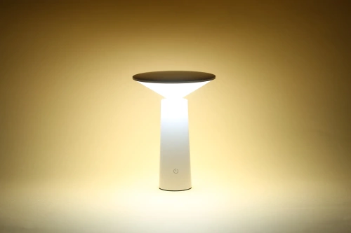 Kabellose LED-Schreibtischlampe | Tischlampe mit beweglichem Kopf | JX09-SCHWARZ