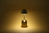 Kabellose Nachtlampe mit eingebautem 2000 mAh Akku | Moderne Tischlampe mit einstellbarer Leistung und Lichtfarbe | YG-D020-Kupfer