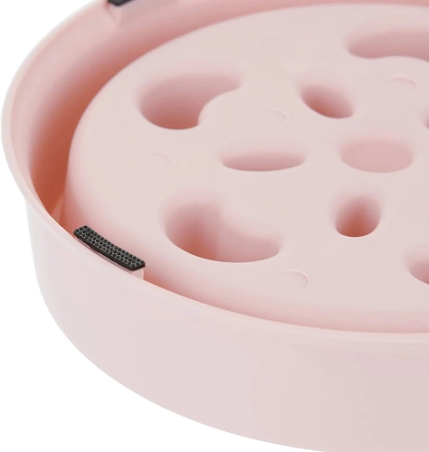 Futternapf mit Anti-Schling-Funktion | mit rutschfesten Pads | pink | CWP-B18-PINK