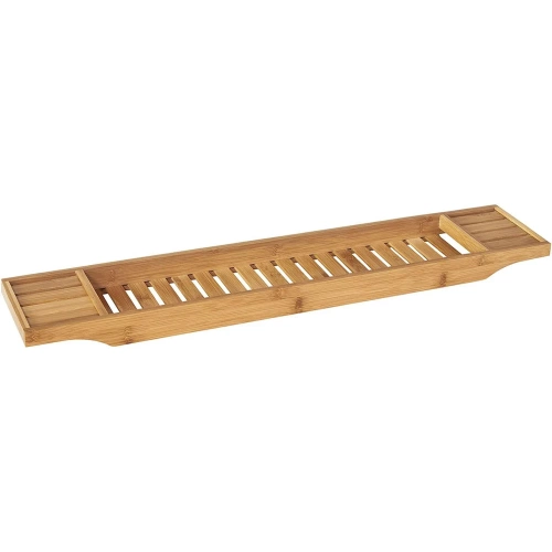 Bambus Badewannenregal | Aufsatz | Badezimmer Organizer | Home Spa | BBR-683
