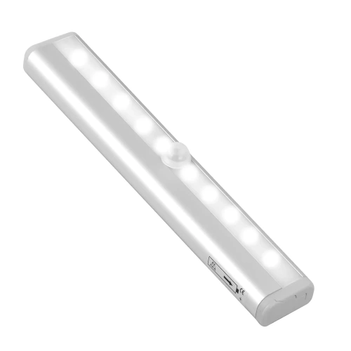 Kabellose Unterbauleuchte mit Bewegungs- und Dämmerungssensor | Magnetische Nachtlichtlampe zur Beleuchtung von Räumen | C1565-WEISS