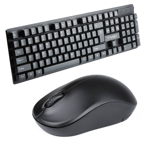 Kabelloses Büroset Tastatur und Maus 2,4 GHz | TF100