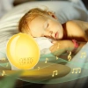 Wecker mit LED-Licht | Nachtlicht mit Sonnenaufgangssimulation | WRSL22