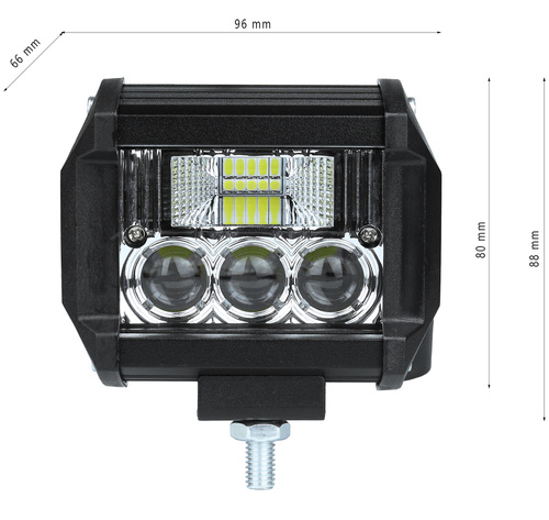 Arbeitsleuchte LED 18W Combo | 8 Dioden | IP68 | WL1018W-C